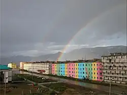 Double rainbow over Egvekinot