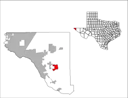 Location of Agua Dulce, Texas