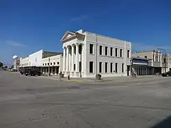 Old business district along Monseratte Street