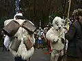 Procession of La Vijanera fiesta (Cantabria).