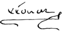 Eleanor's signature