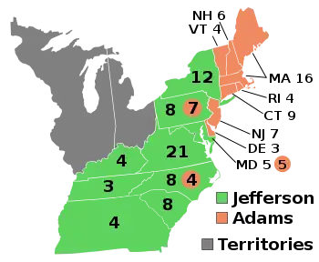 Electoral College map