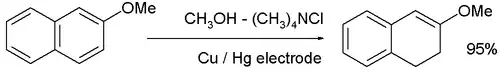 Electrosynthesis tetral