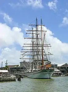 The Elissa at Galveston Island