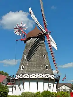 The windmill, originally located in the danish town of Nørre Snede