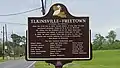 Elkinsville-Freetown historical marker