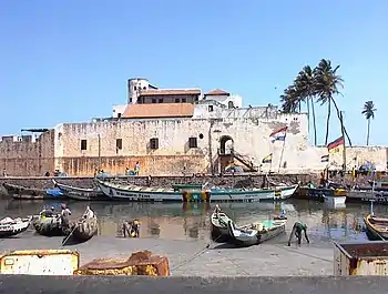 Fort of São Jorge da Mina;b. 1482, Ghana