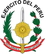 Coat of arms  Escudo del Ejército del Perú