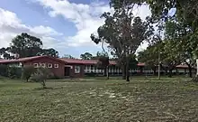 Single storey brick school building