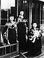 Princess Shigeko and her sisters in 1937.