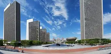 Empire State Plaza in Albany