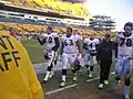 The Ravens walking off the field after beating the Steelers, 2006.