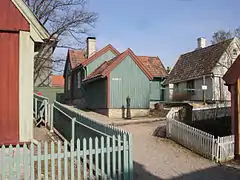 Working class houses from the former settlement of Enerhaugen  in Oslo