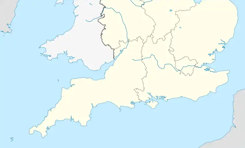 LGW/EGKK is located in Southern England