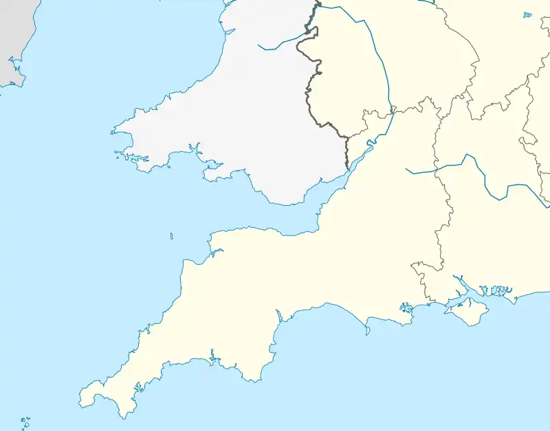 2018–19 Southern Football League is located in Southwest England