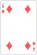 4 of diamonds