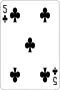 5 of clubs