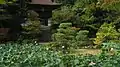 Enjō-ji Temple in Nara Prefecture is a good example of a paradise garden of the late Heian period.