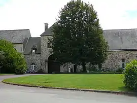 The entrance to the Abbey of Our Lady, in Timadeuc