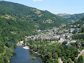 Entraygues and the Truyère River