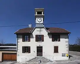 The town hall in Entre-deux-Monts