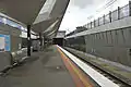 Westbound view from Platform 2, May 2014