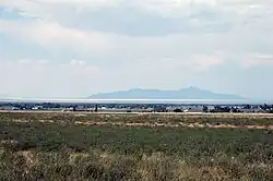 View of Erda looking at the Great Salt Lake and Stansbury Island