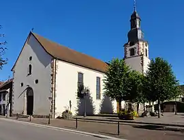 The church in Ergersheim