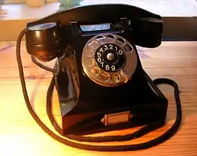 Ericsson Bakelite telephone, c. 1931