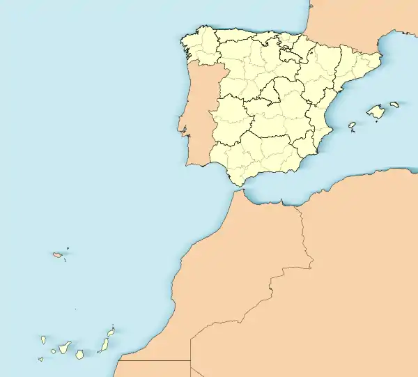 San Cristóbal de La Laguna is located in Spain, Canary Islands