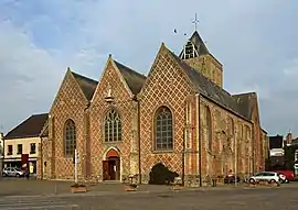 St Folcwin church in Esquelbecq