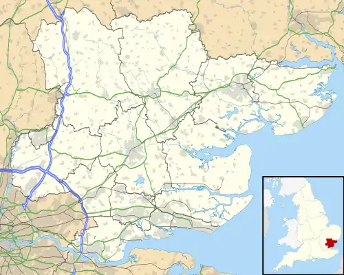 Clacton-on-Sea is located in Essex