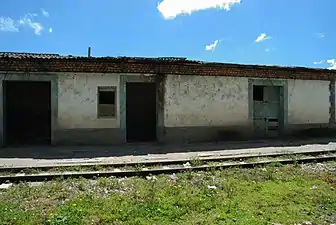 Abandoned train station