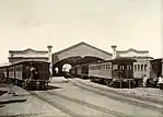 Exterior of Del Parque station (c.1857-84)