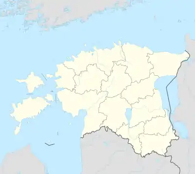 Valga is located in Estonia