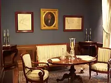 Juárez's study in the Juárez Museum