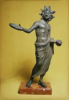 Etruscan priest with phiale (2nd century BC)