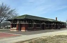 Eureka Atchison, Topeka and Santa Fe Railroad Depot (NRHP) (2013)