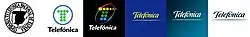 Telefónica logo evolution