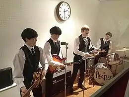 Decca audition (wax figures)