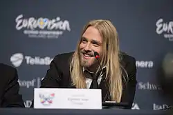 Eyþór at the Eurovision Song Contest 2013