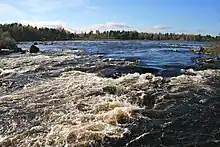 The rapids of Gysinge