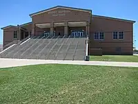 Hopson Field House is on campus.