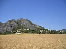 Marcoux as seen from the D900 road