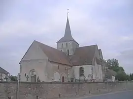 The church in Gourgançon