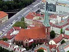 Nikolaiviertel with St. Nicholas' Church