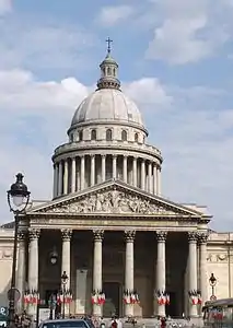 The Church of Saint-Geneviéve, now the Panthéon (1764–90) by Jacques-Germain Soufflot