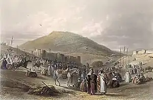 Fair at Khan al-Tujjar, ca 1850