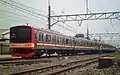 12-car 205 series set 145 (formerly Musashino Line set M35), September 2019.