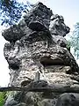 The Falkenstein (Hawk Stone Rock) on the German-Czech border